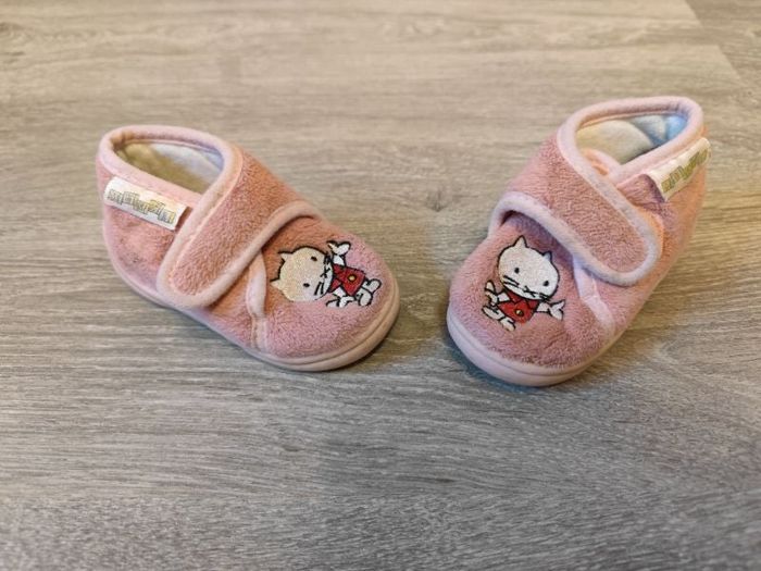Chaussons rose