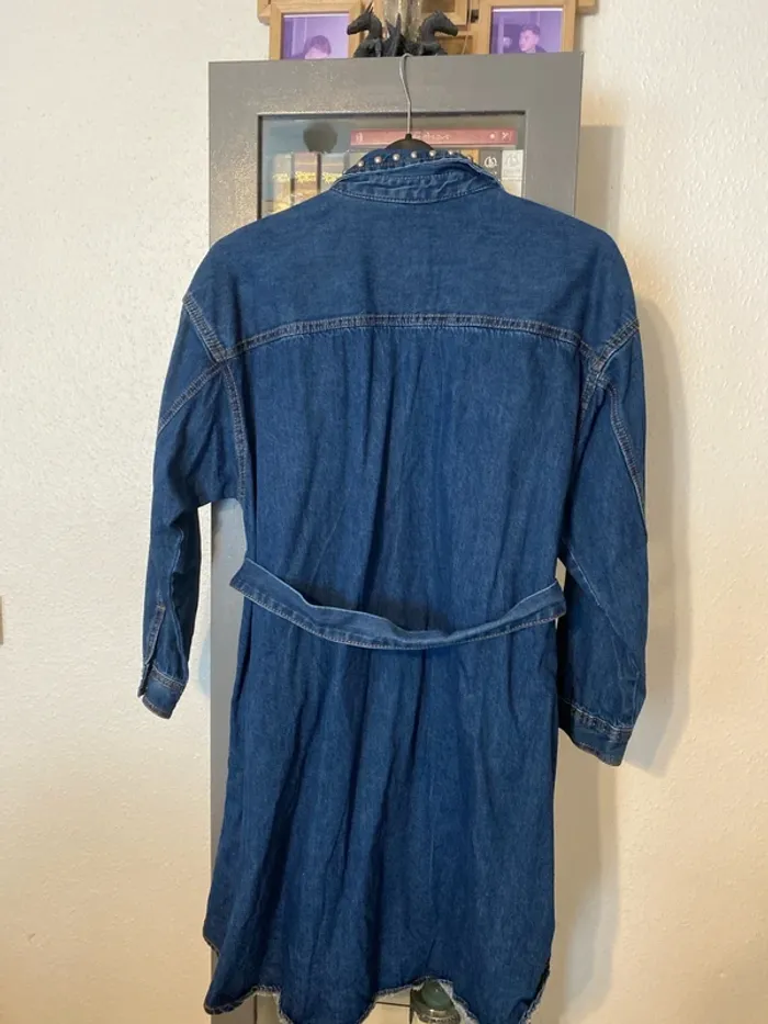 superbe veste en jean longue Bubblee taille 50 neuve - photo numéro 6