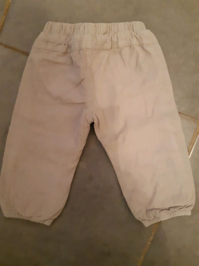 Pantalon beige 12 mois - photo numéro 2
