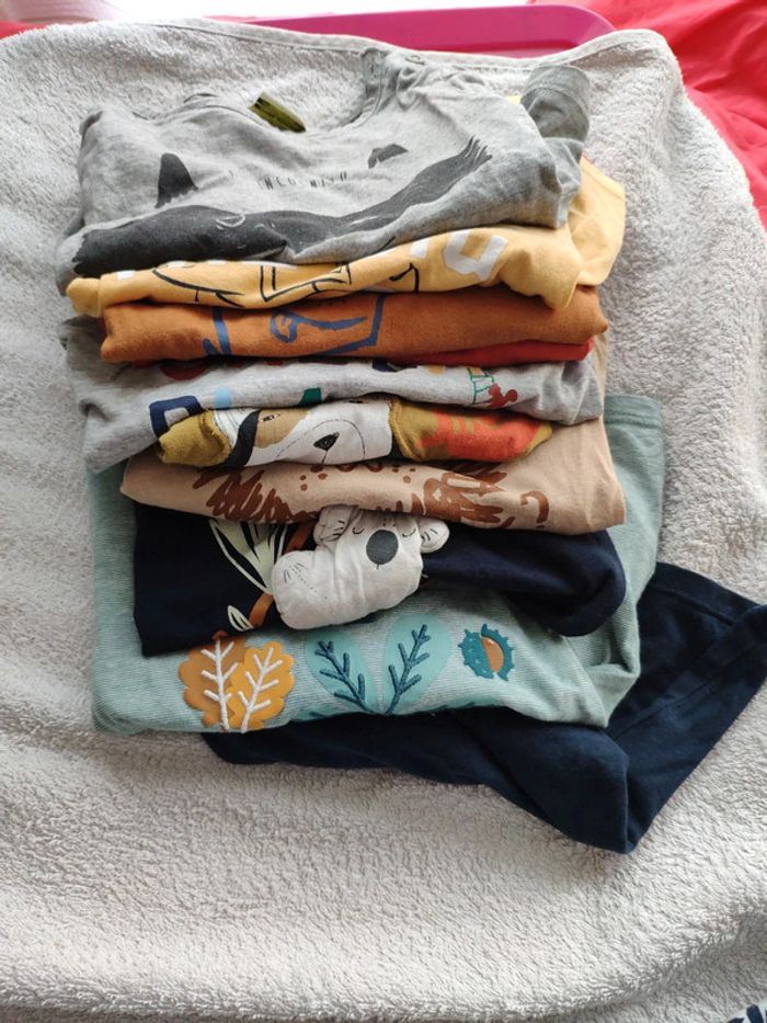Lot de 12 t-shirts manches longues - photo numéro 9