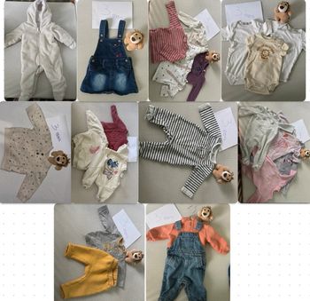 Lot de 20 vêtements 3 mois
