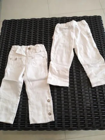 Pantalons été 18 mois