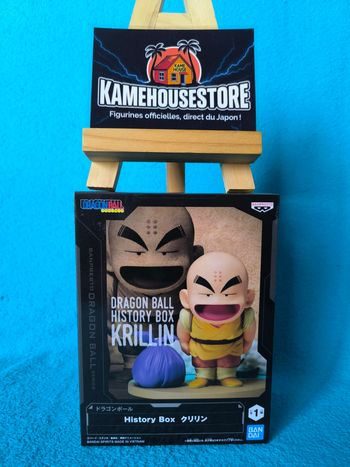 Figurine Krillin – Dragon Ball – History Box – Banpresto – Officielle Import Japon