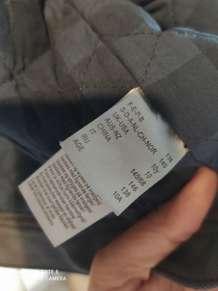 Veste en jean matelassée taille 10ans neuf la redoute - photo numéro 7
