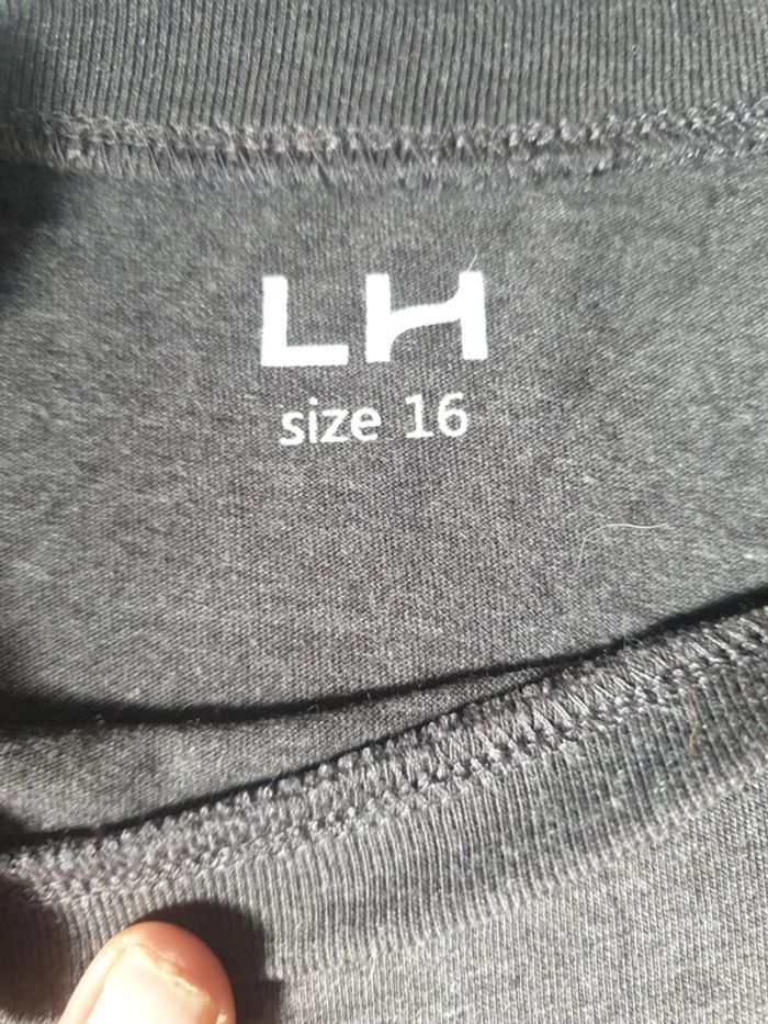 Tee-shirt garçon Taille 16 ans gris marque la Halle - photo numéro 3