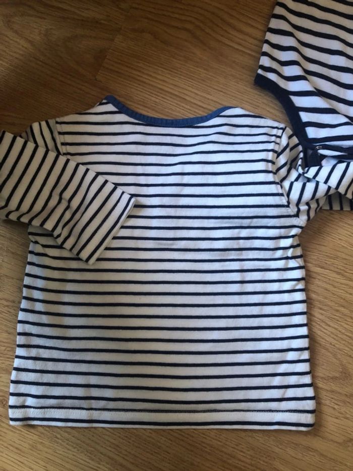 Ensemble salopette t-shirt ML body - photo numéro 8