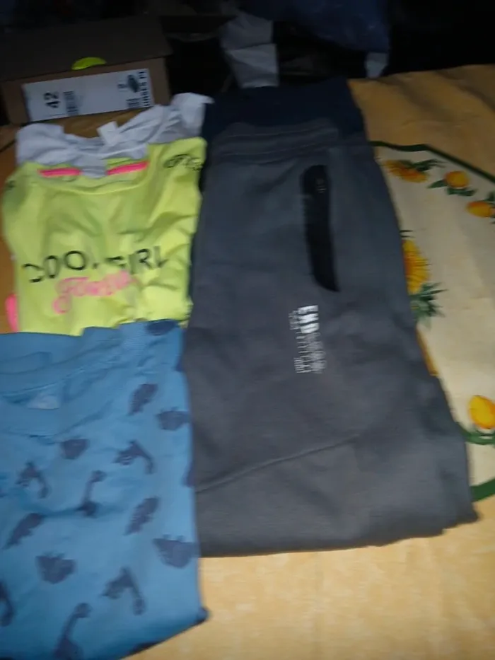 Lot vêtements fille   9ans