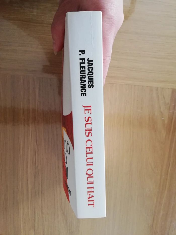 Livre "je suis celui qui hait" Jacques P. Fleurance - photo numéro 4