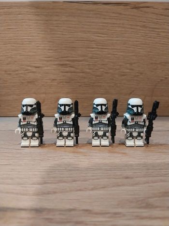 Figurines type lego 4 impérial stormtroopers star wars