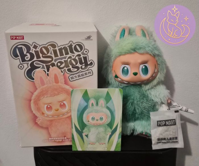 Labubu Serenity  The Monsters Big Into Energy  Pop Mart Collector Authentique