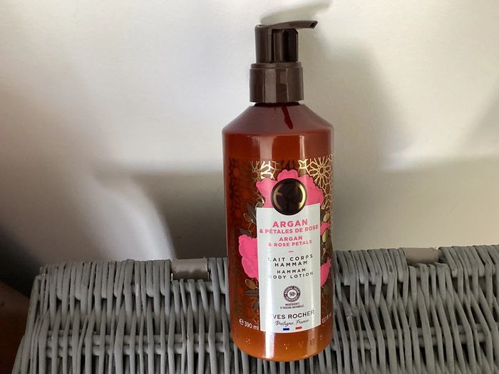 Yves rocher lait pout le corps hamman Arfan et roses