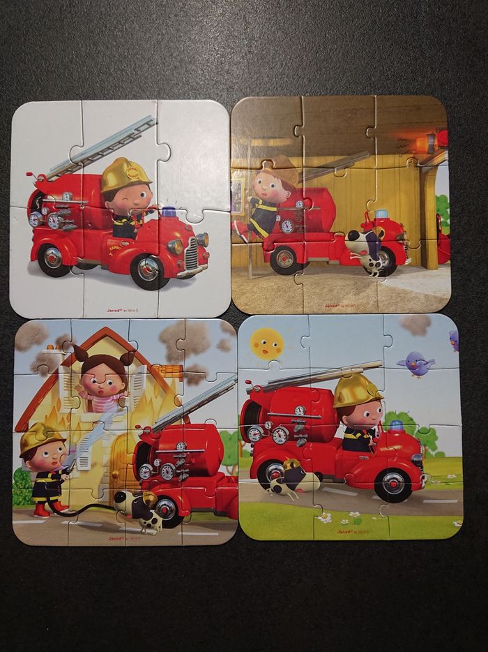 Puzzle pompier