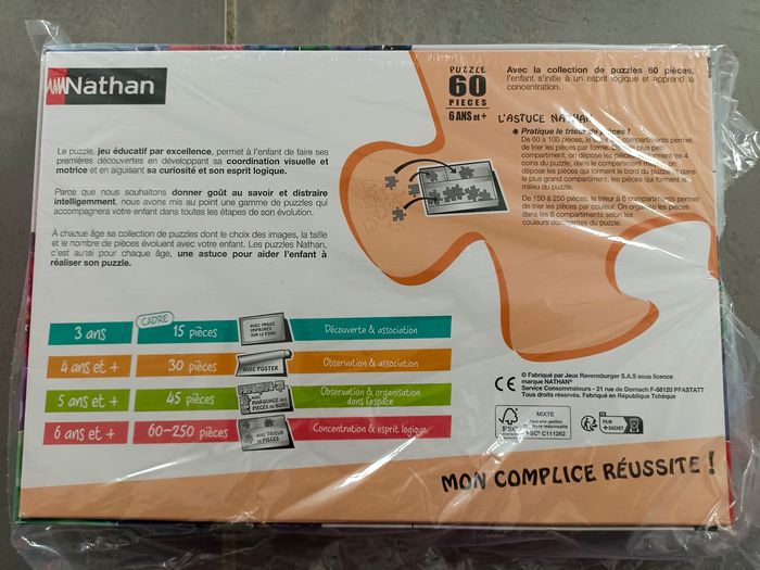 Puzzle Nathan 60 pièces Les pyjamasques contre les super méchants - photo numéro 7