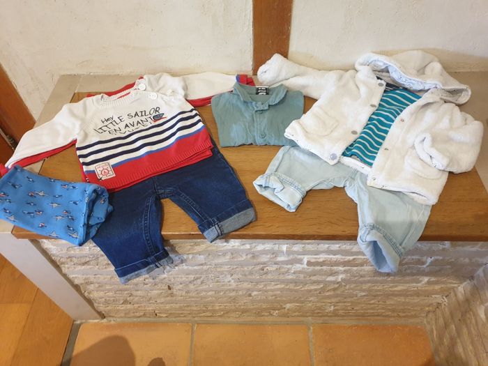 Deux ensembles hiver 6 mois
