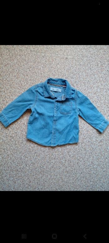 Chemise en jean léger