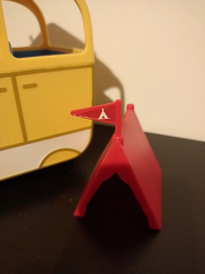 Camping car Peppa pig jaune - photo numéro 3