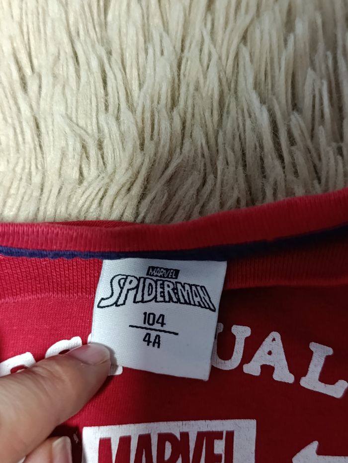 T-shirt manches longues spiderman - photo numéro 2