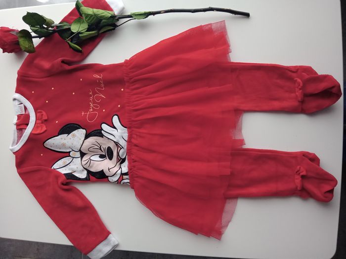 Pyjama de Noël Minnie 18 mois
