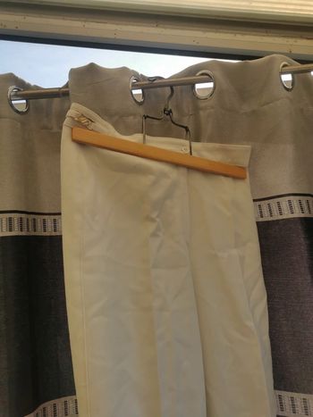 Pantalon C&A habillé ivoire t 40