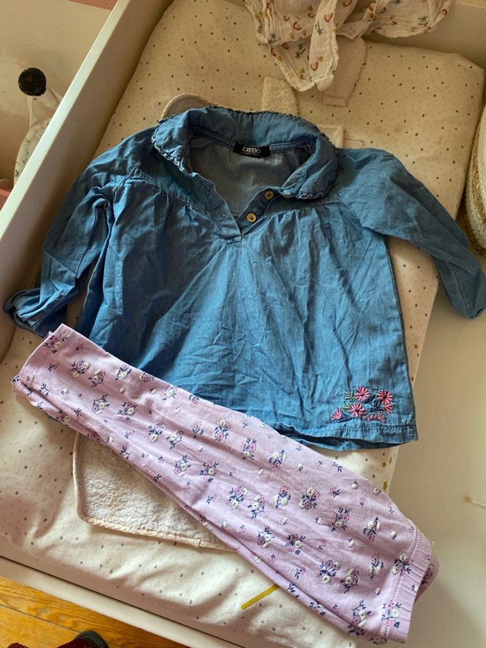 Tunique legging 24 mois