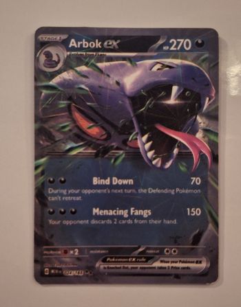 Carte pokemon anglaise 