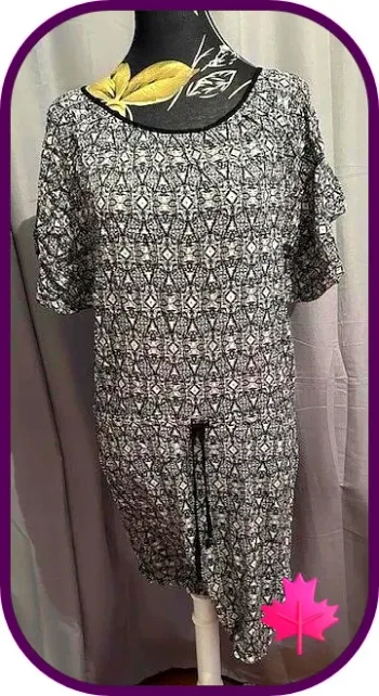 🌷Jolie robe noir et blanche promod*🌷