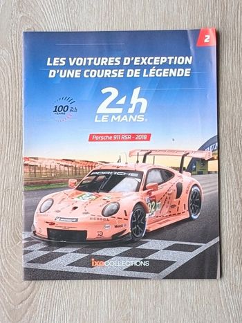 Fascicule Voitures des 24 Heures du Mans - Porsche 911 RSR 2018