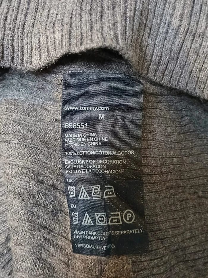 Pull tommy hilfiger femme M - photo numéro 6