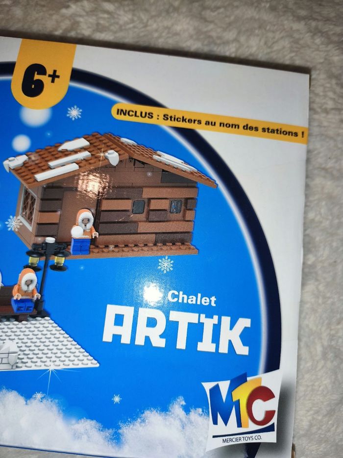 Jeu de construction chalet montagne - photo numéro 2