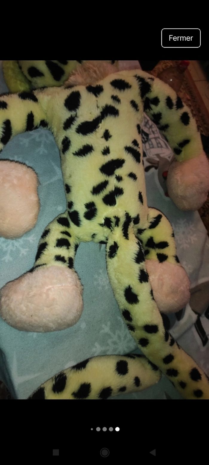 Très belle et grande peluche Marsupilami p4 - photo numéro 6