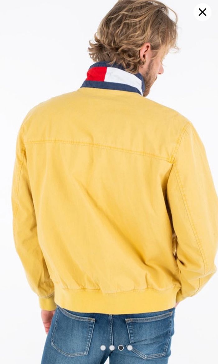 Veste Tommy hilfliger jaune taille xl très bon état - photo numéro 6