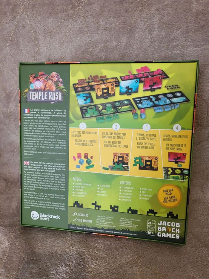 Jeu de société Temple Rush - photo numéro 2