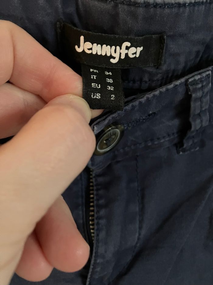 Short bleu Jennyfer taille 34 - photo numéro 4