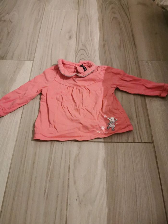 Tee-shirt manche longue 12 mois sergent major