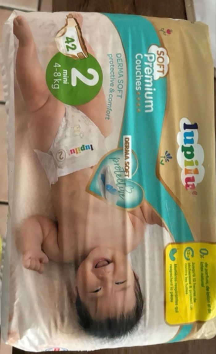 Couche lupilu neuf taille 2