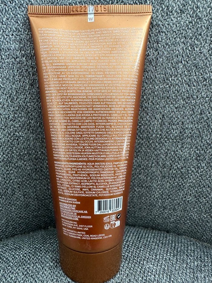 Crème protectrice cheveux 100 ml sachajuan  neuf avec étiquette - photo numéro 3