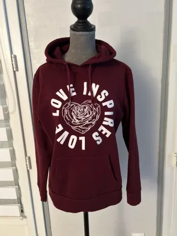 Sweat-shirt bordeaux