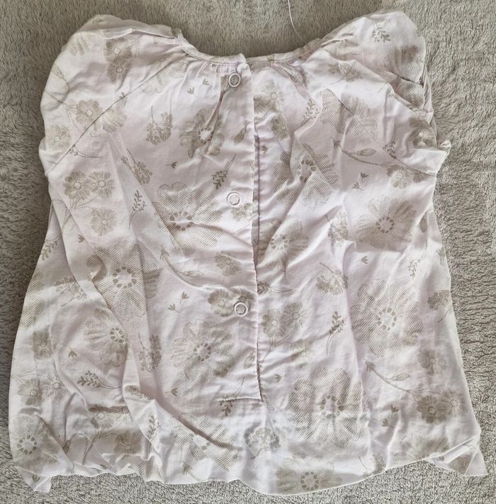Ensemble Sucre d'orge été 6M neuf : blouse + short - photo numéro 7