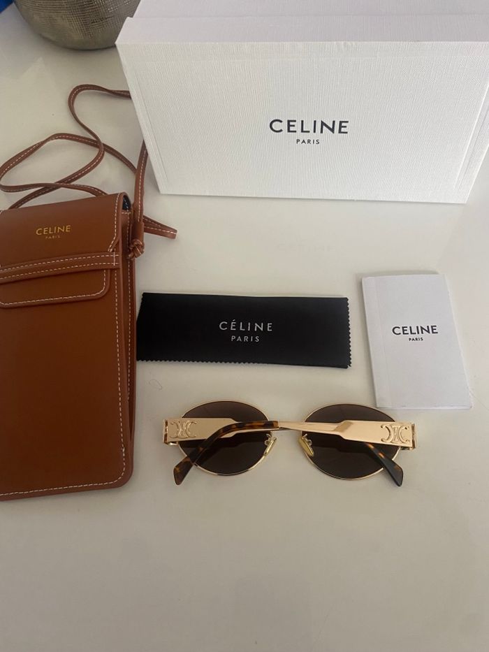 Lunettes de soleil Celine triomphe neuve - photo numéro 10