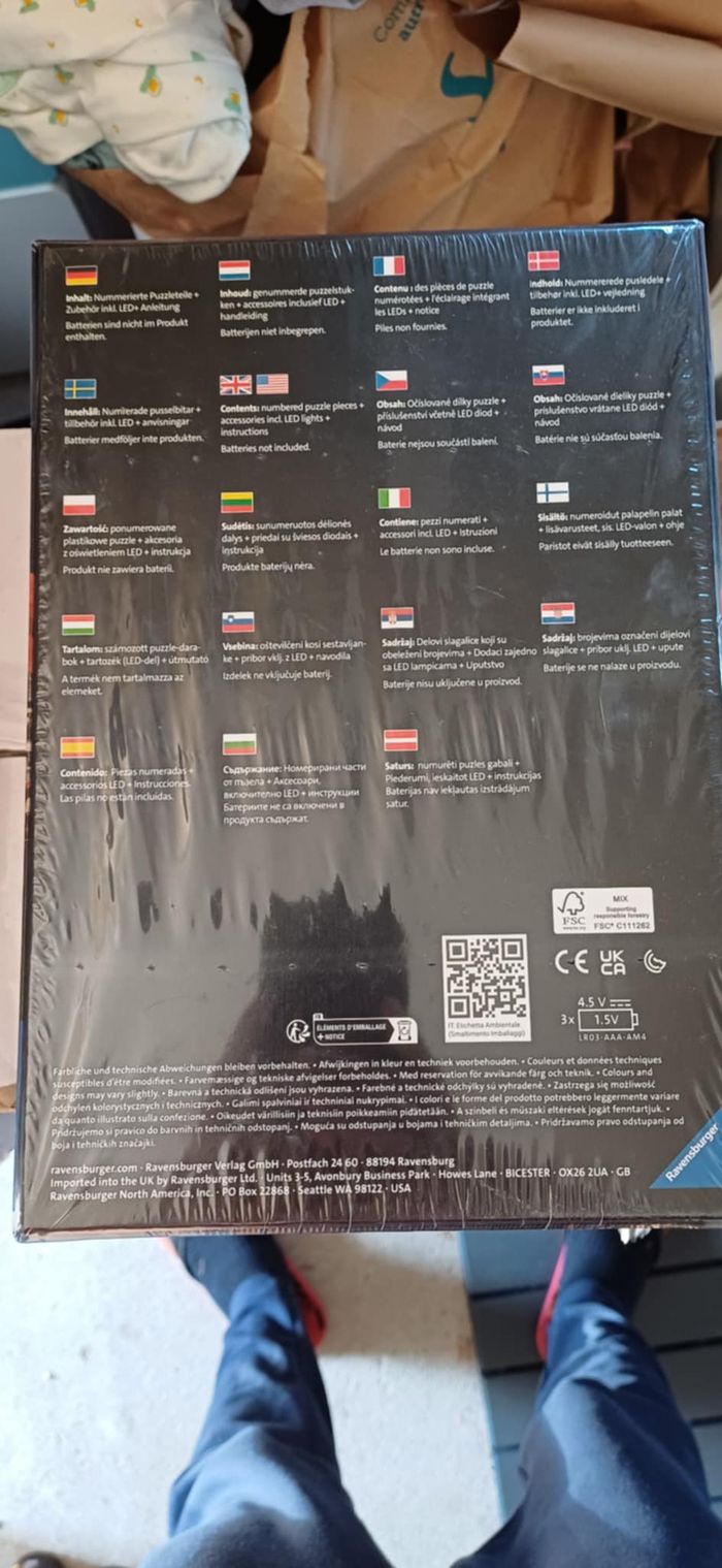 Puzzle Ravensburger 3D neuf maison à colombages illuminée - photo numéro 2