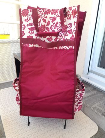 Sac cabas / Sac chariot à roulettes neuf
