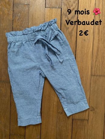 Pantalon 🌺 9 mois 🌺 Vertbaudet