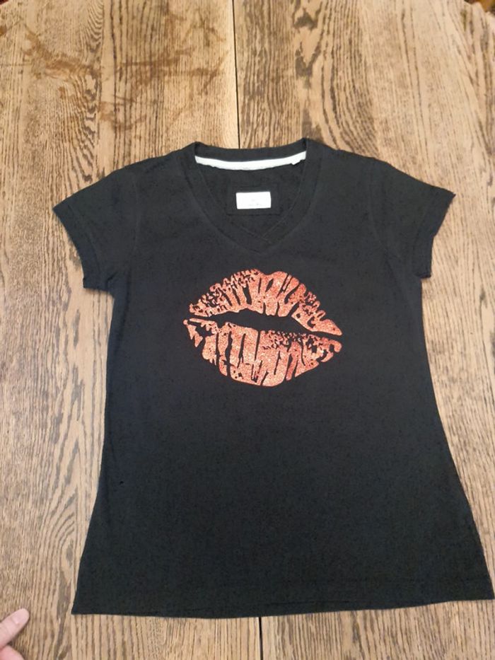 T-shirt de pyjama noir Hunkemöller taille S - photo numéro 15