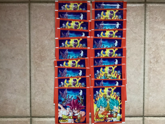 Panini - Dragon Ball Super - Lot de 20 Pochettes Neuves