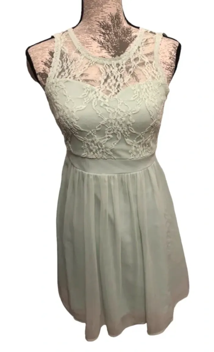 Robe vert clair Vero Moda