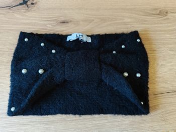 Bandeau/ bonnet avec petites perles