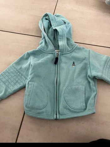 Sweat zippé