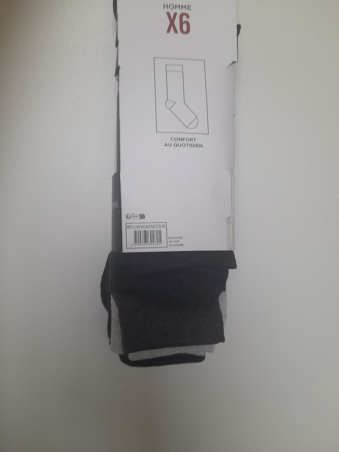 Chaussettes Chevignon lot de 6 paires taille 43-46 - photo numéro 2