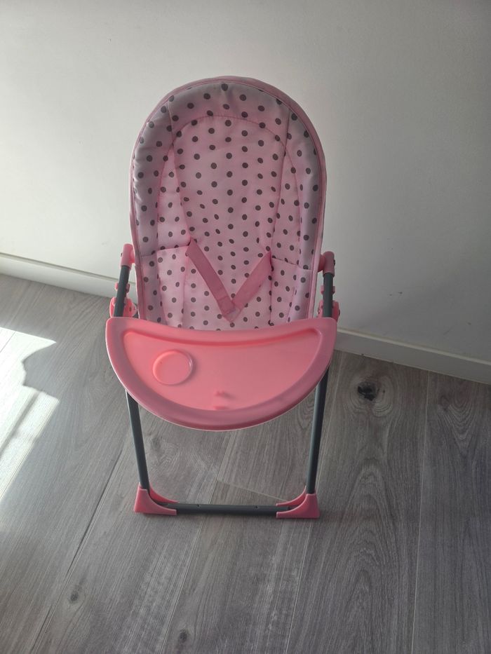 Chaise haute 4 en 1 poupée - photo numéro 3