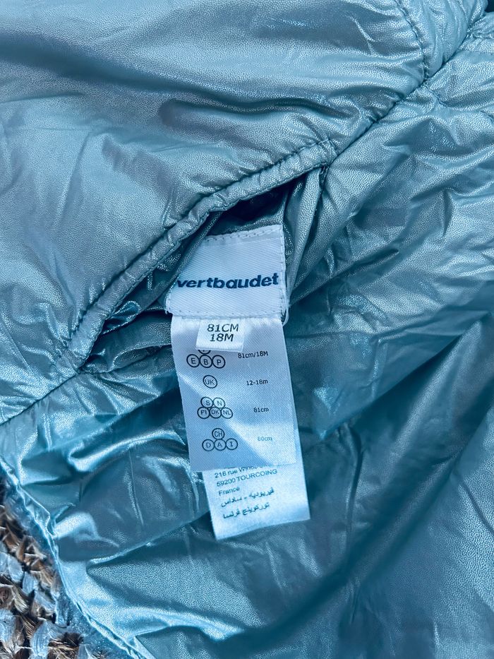 Doudoune réversible vertbaudet neuve - photo numéro 4